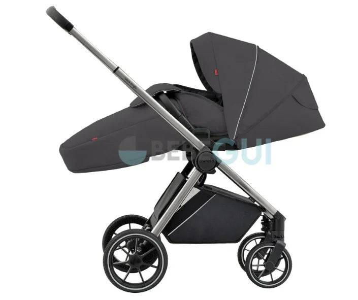 Carrello - ULTRA 5525 - Matte Grey+ Carrello - AMMONITE 8801 - Black + Adaptadores