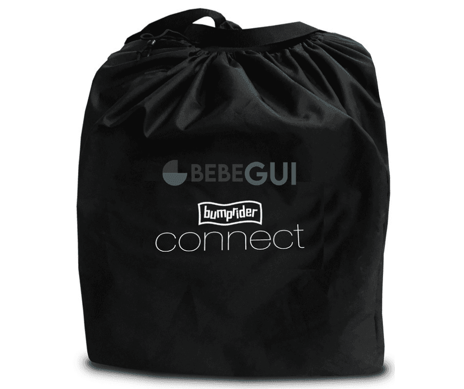 Bumprider - CONNECT 3 - Black/Grey + Nuna - PIPA URBN - Caviar + Adaptadores