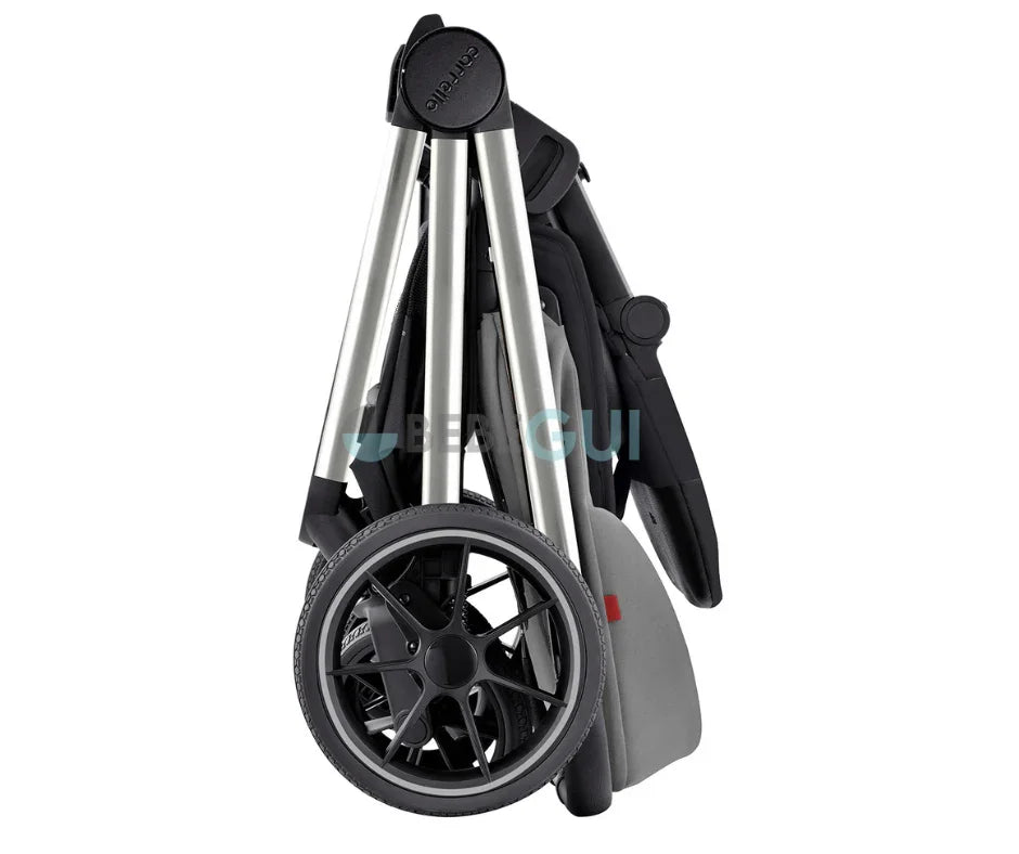 Carrello - ULTRA 5525 - Silk Grey+ Carrello - AMMONITE 8801 - Black + Adaptadores