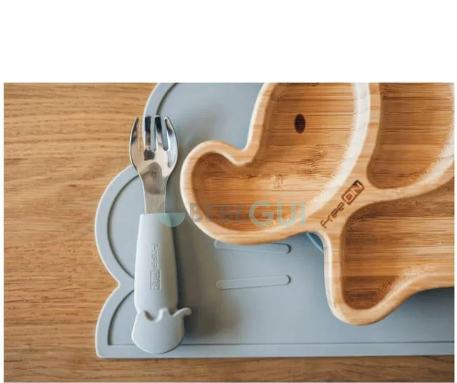 Conjunto de Talheres Infantil - Grey