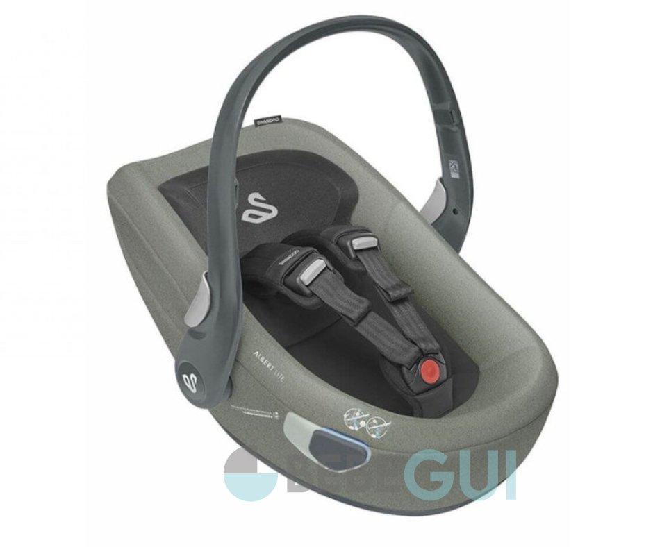 Carrello - ALFA 6507 - Graphite Grey + Swandoo Albert Olive Grey