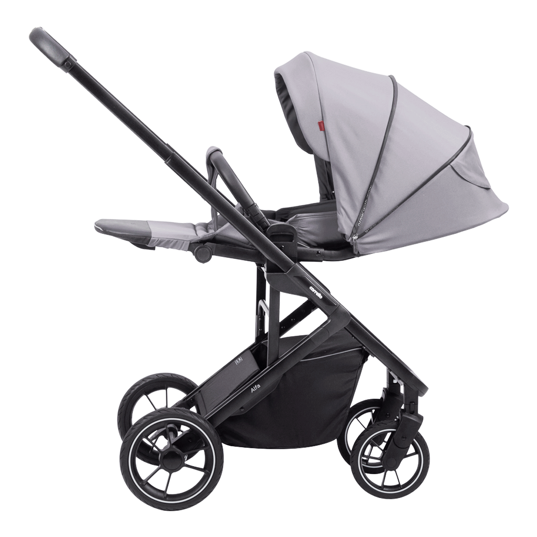 Carrello - ALFA (2024) - Midnight Black - Bebegui - Cadeiras Auto e Carrinhos