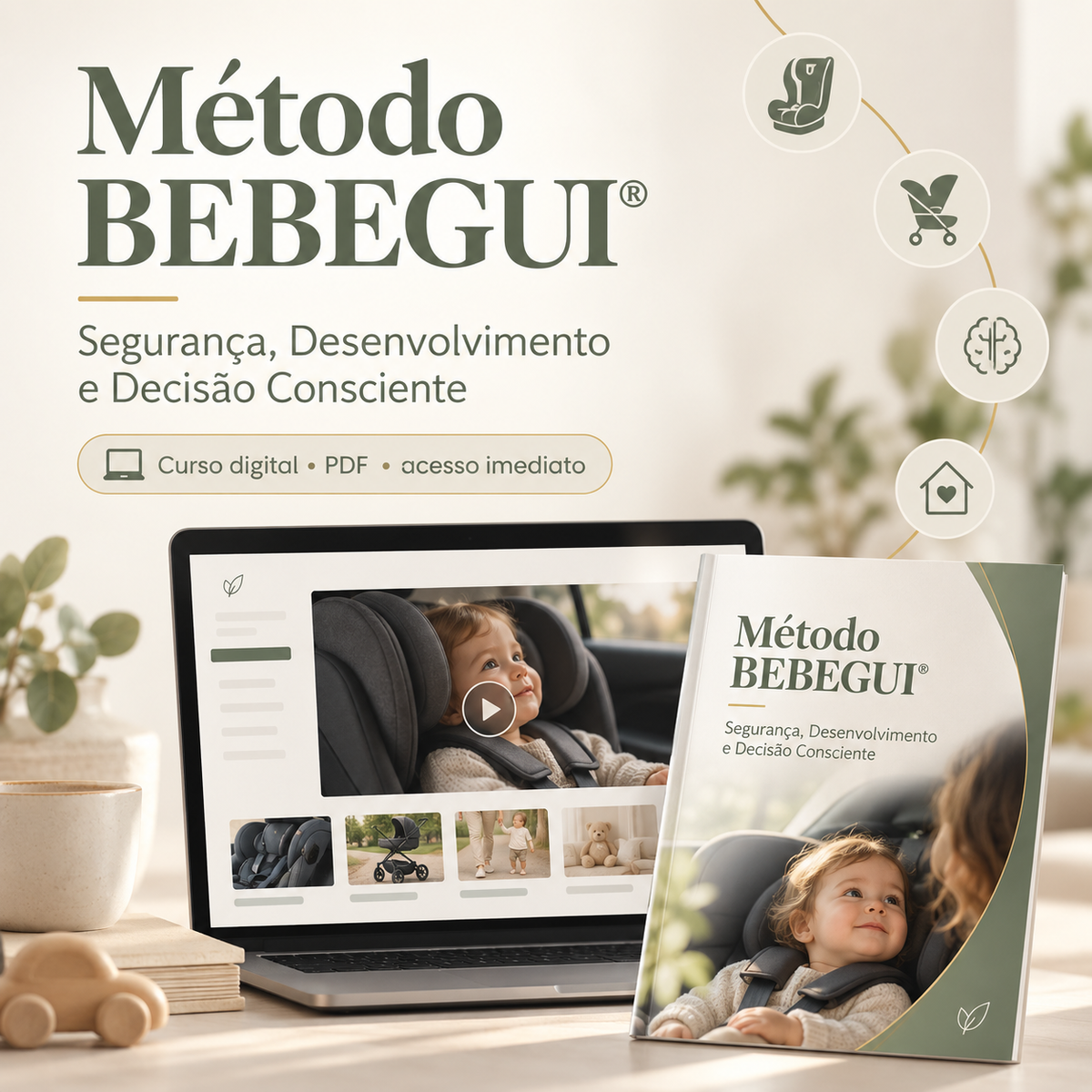 Curso Parental BEBEGUI® — Preparação Estruturada para a Chegada do Bebé
