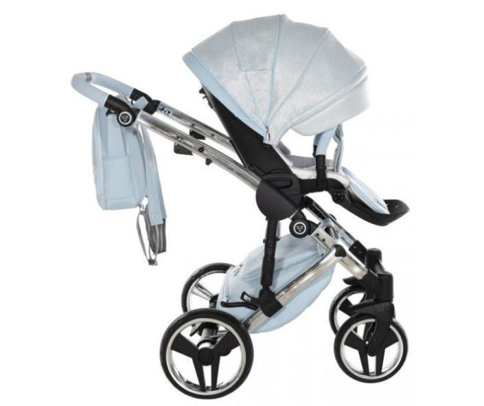 Junama - DOLCE MIRROR - Light Blue 2X1 - Bebegui - Cadeiras Auto e Carrinhos