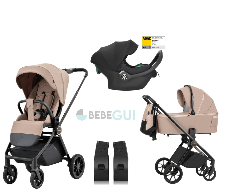 Carrello - ULTRA 6525 - Antique Beige + Avionaut - COSMO SMART 2.0 - Black