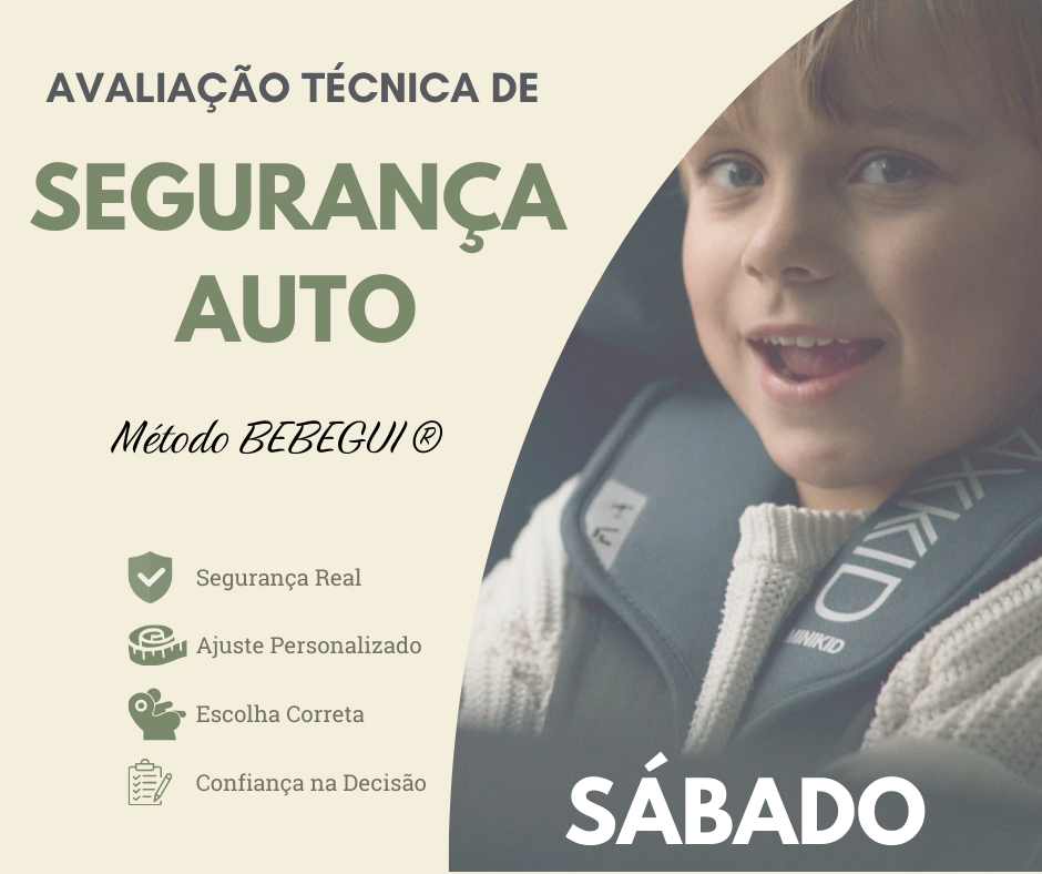Avaliação Técnica de Segurança Auto - Método BEBEGUI® – Sessão Sábado