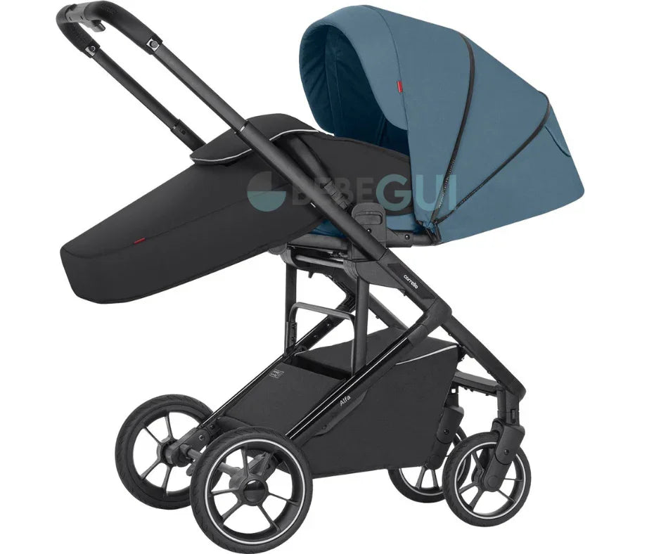 Carrello - ALFA 5508 (2024) - Indigo Blue + Carrello - AMMONITE 8801 - Black + Adaptadores