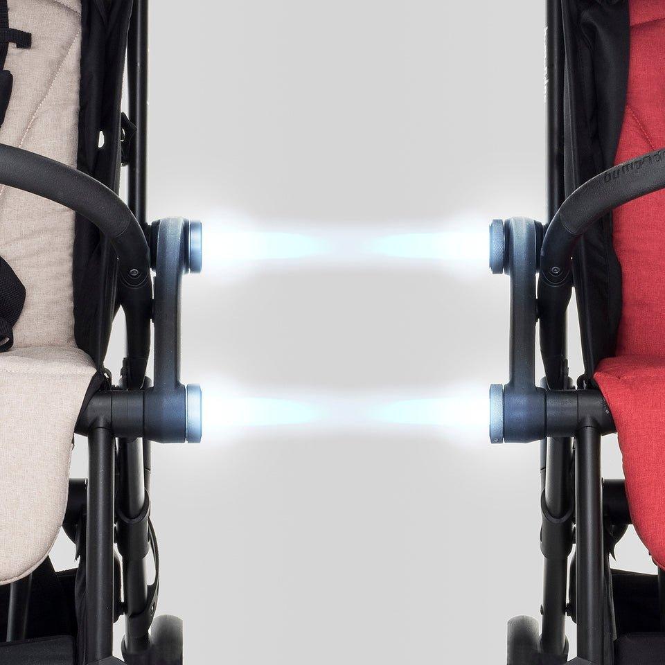 Bumprider - CONNECT 3 - Black/Black com Barrinha - Bebegui - Cadeiras Auto e Carrinhos