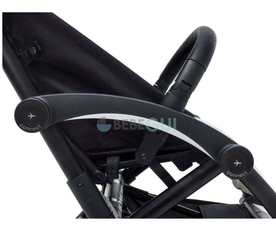 Bumprider - CONNECT 3 - Black/Grey com Barrinha - Bebegui - Cadeiras Auto e Carrinhos
