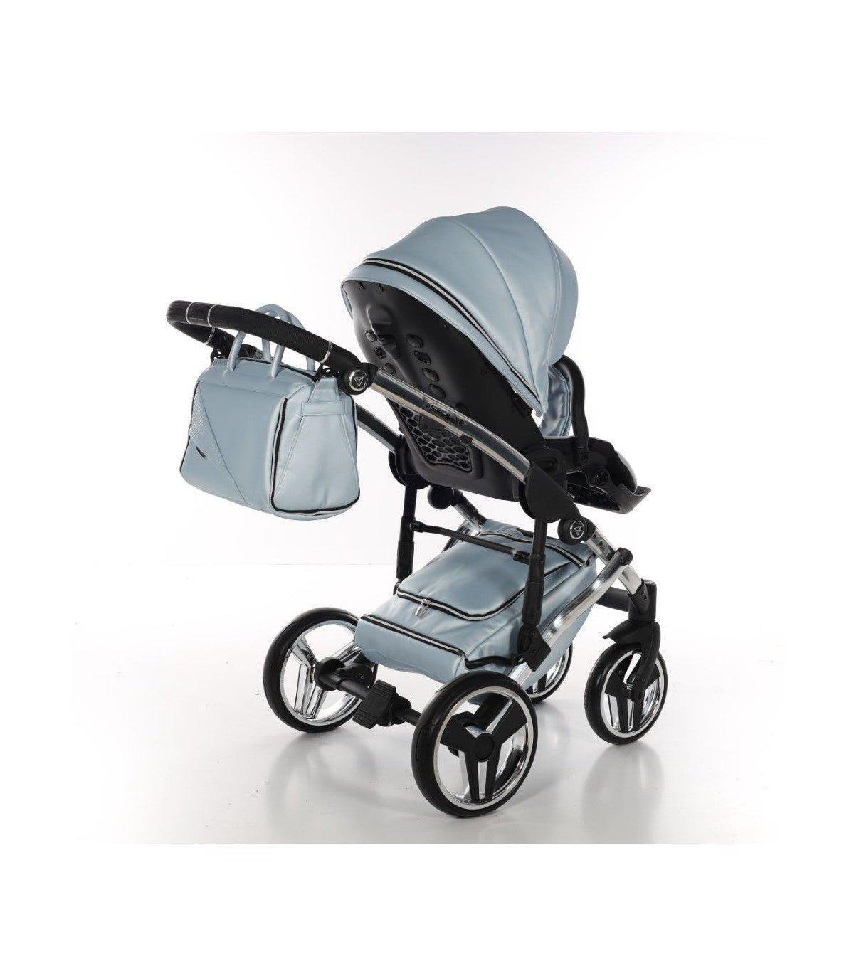 Junama - FLUO LINE MIRROR - Ligth Blue/Silver 2x1 - Bebegui - Cadeiras Auto e Carrinhos