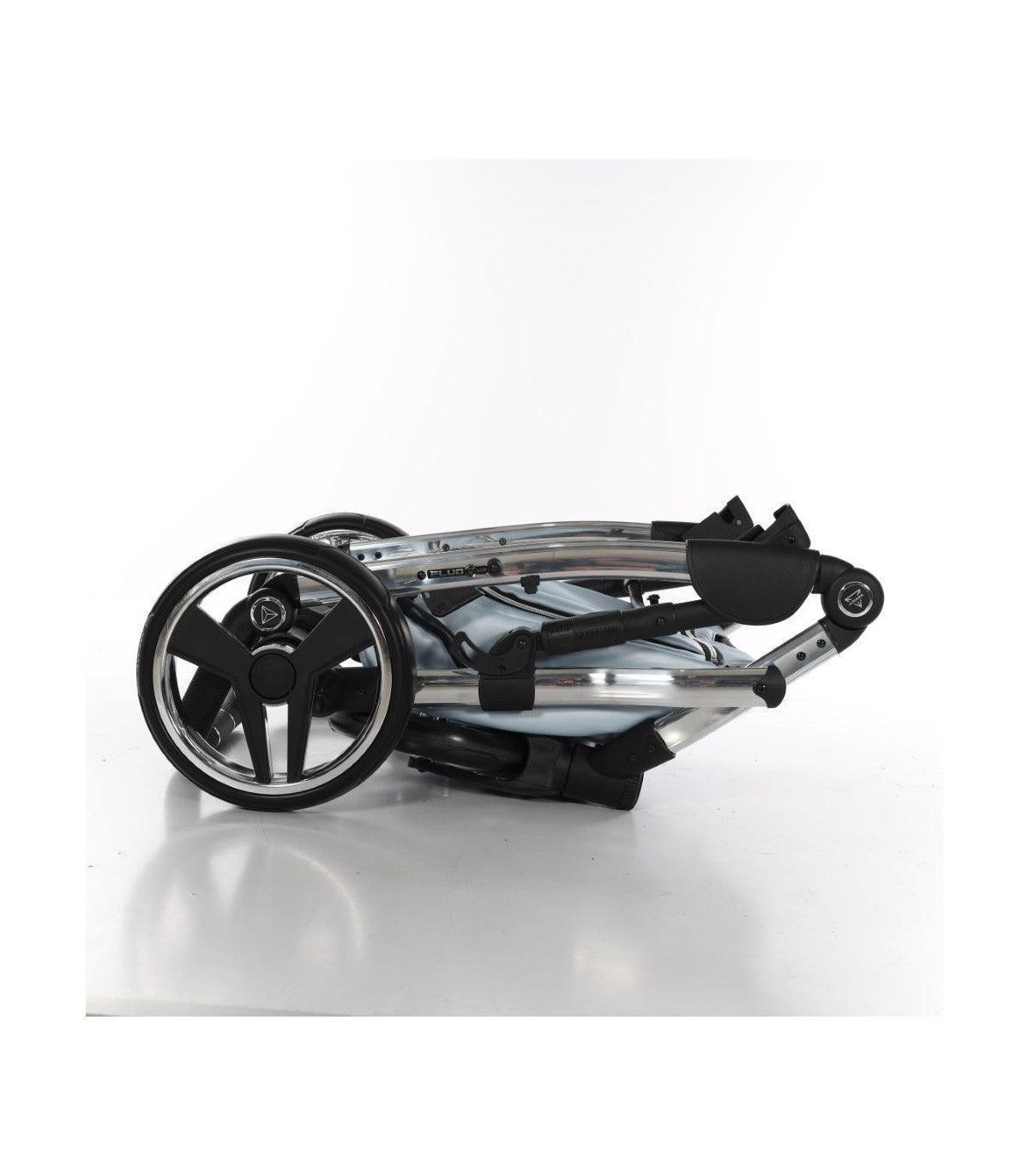 Junama - FLUO LINE MIRROR - Ligth Blue/Silver 2x1 - Bebegui - Cadeiras Auto e Carrinhos