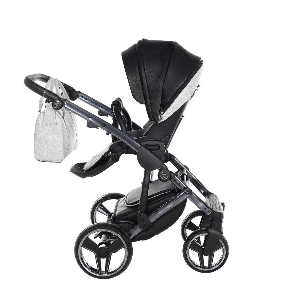 Junama - Hand Craft Glitter - Black/Silver - Bebegui - Cadeiras Auto e Carrinhos