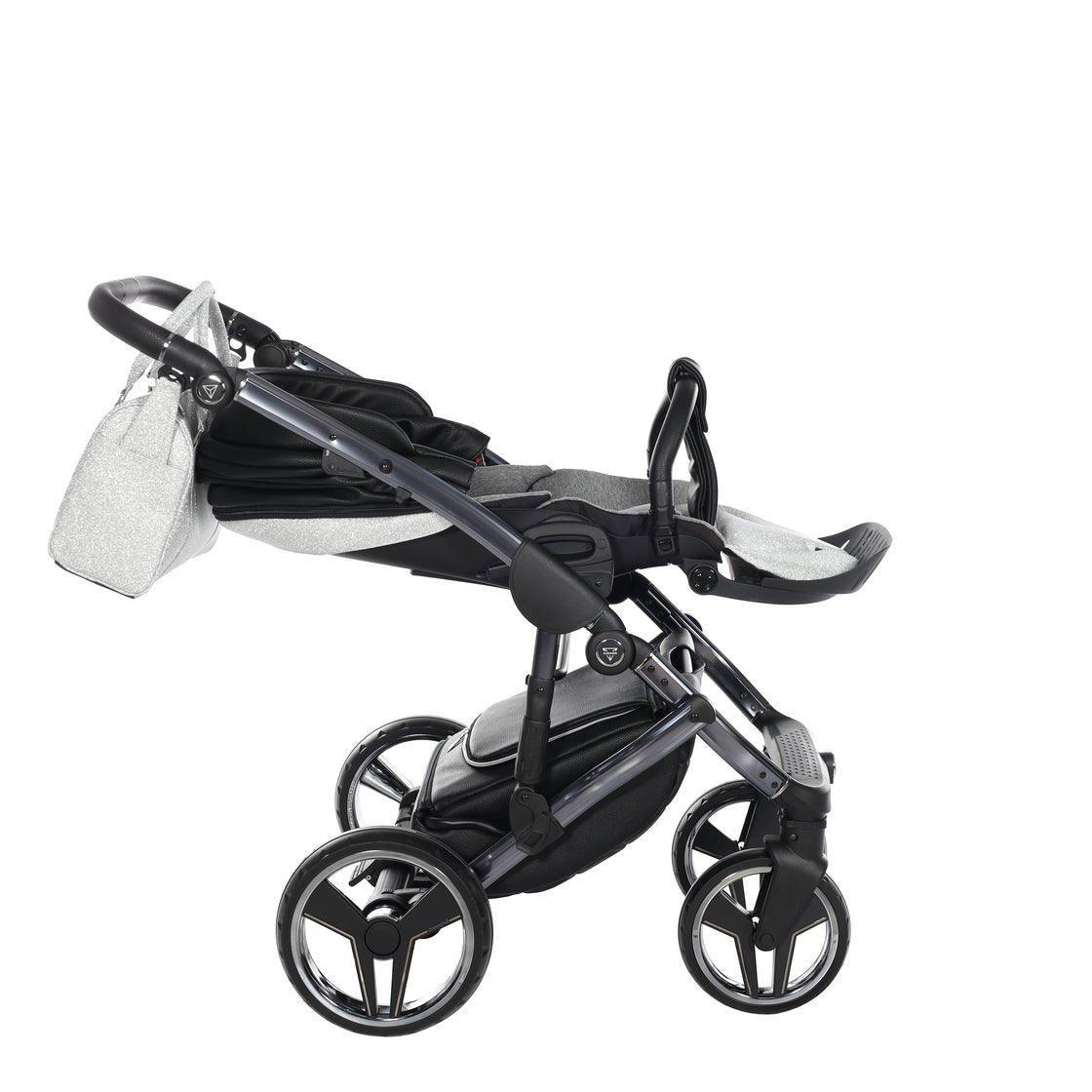 Junama - Hand Craft Glitter - Black/Silver - Bebegui - Cadeiras Auto e Carrinhos