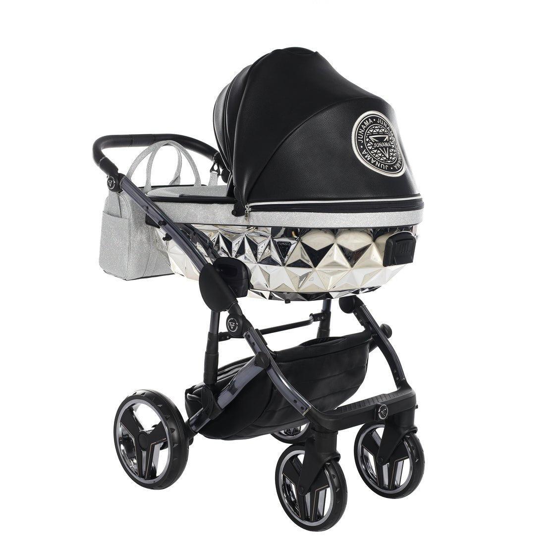 Junama - Hand Craft Glitter - Black/Silver - Bebegui - Cadeiras Auto e Carrinhos