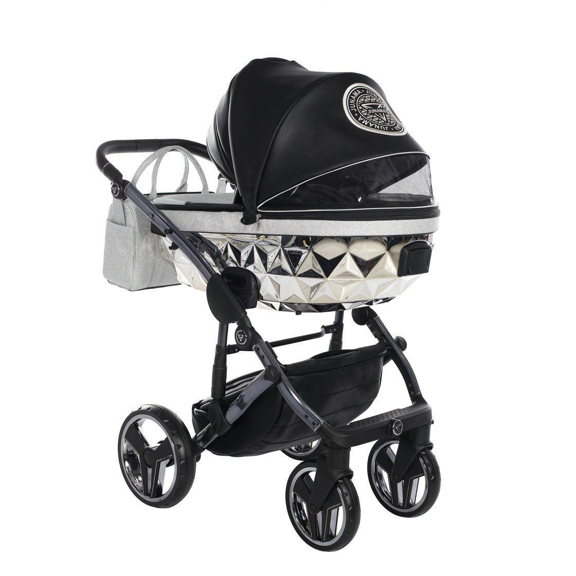 Junama - Hand Craft Glitter - Black/Silver - Bebegui - Cadeiras Auto e Carrinhos