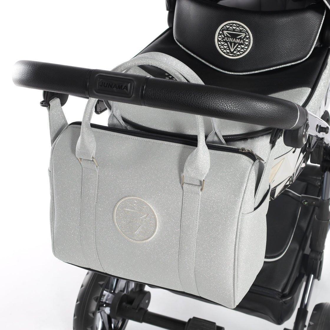 Junama - Hand Craft Glitter - Black/Silver - Bebegui - Cadeiras Auto e Carrinhos