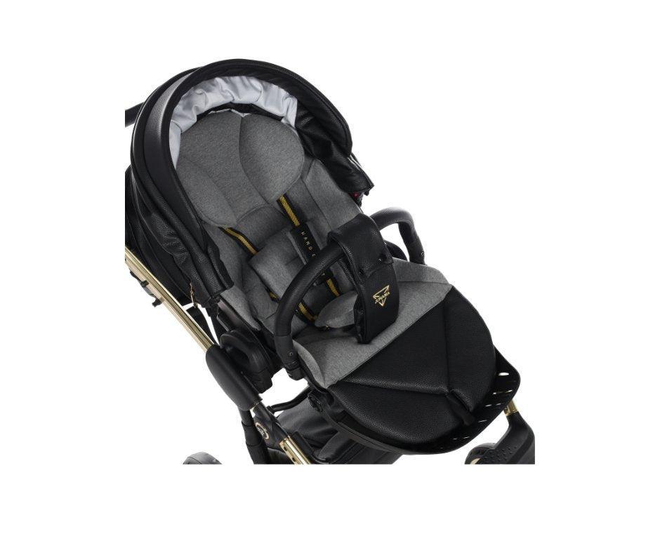 Junama - Hand Craft Mirror - Black/Gold - Bebegui - Cadeiras Auto e Carrinhos