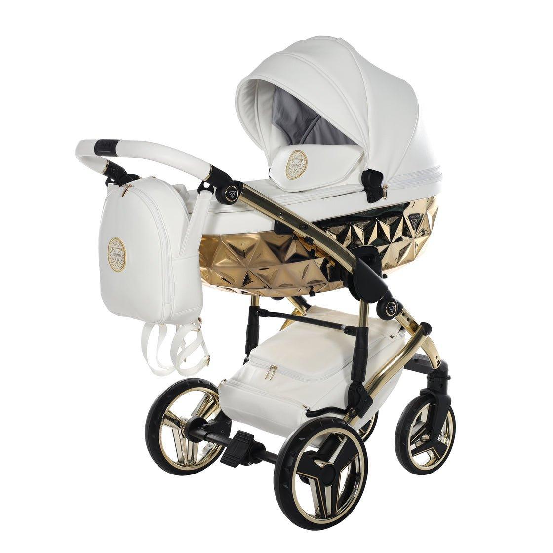 Junama - Hand Craft Mirror - White/Gold - Bebegui - Cadeiras Auto e Carrinhos