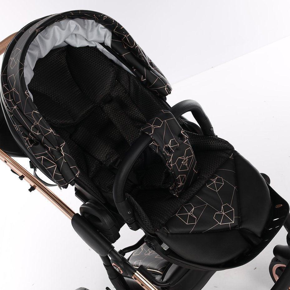 Junama - Heart - Black - Bebegui - Cadeiras Auto e Carrinhos