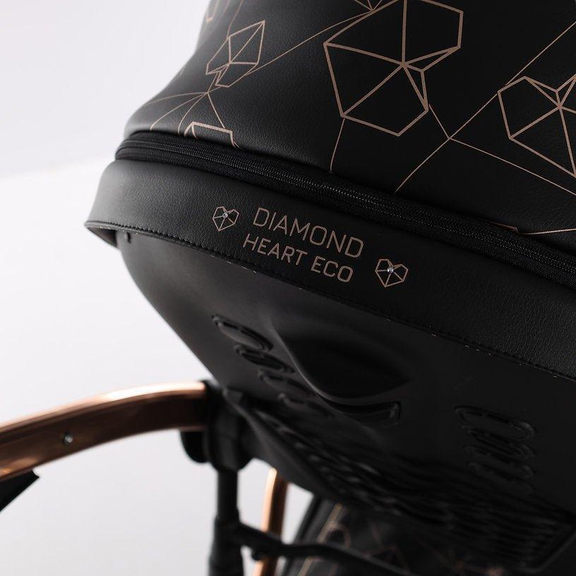 Junama - Heart - Black - Bebegui - Cadeiras Auto e Carrinhos