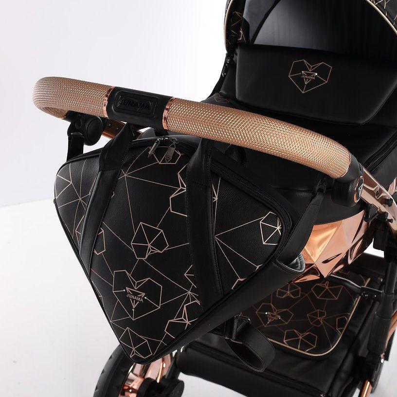 Junama - Heart - Black - Bebegui - Cadeiras Auto e Carrinhos