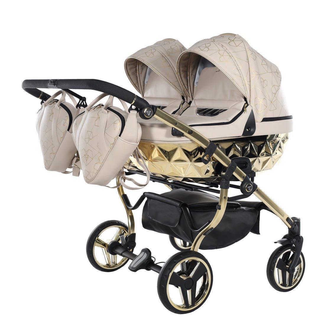 Junama - Heart Duo - Beige/Gold - Bebegui - Cadeiras Auto e Carrinhos
