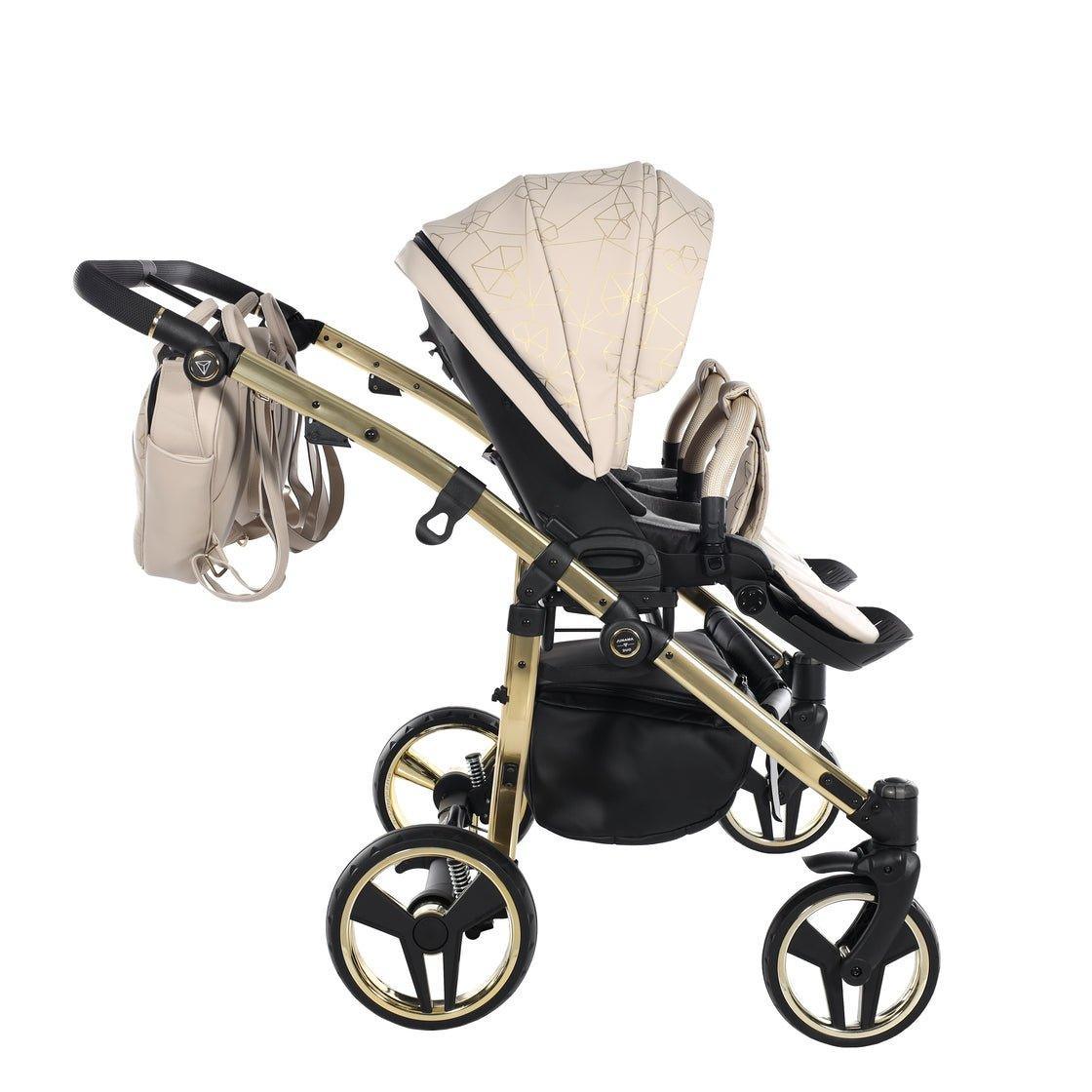 Junama - Heart Duo - Beige/Gold - Bebegui - Cadeiras Auto e Carrinhos