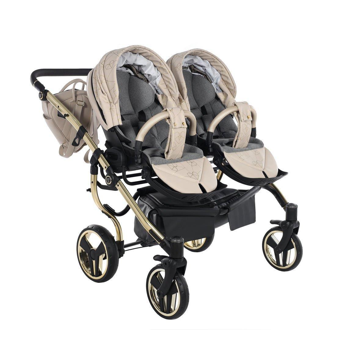 Junama - Heart Duo - Beige/Gold - Bebegui - Cadeiras Auto e Carrinhos