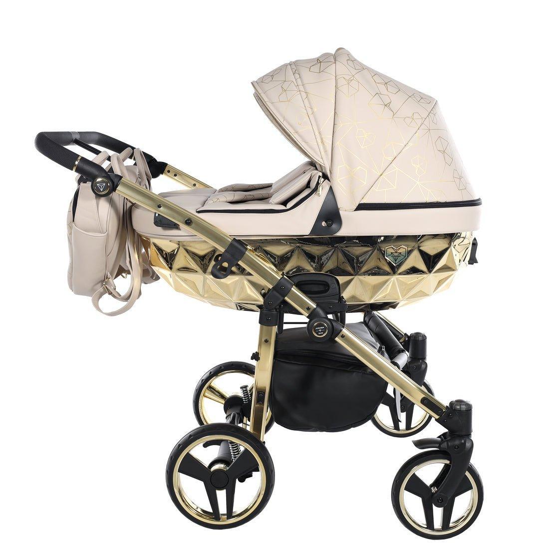 Junama - Heart Duo - Beige/Gold - Bebegui - Cadeiras Auto e Carrinhos