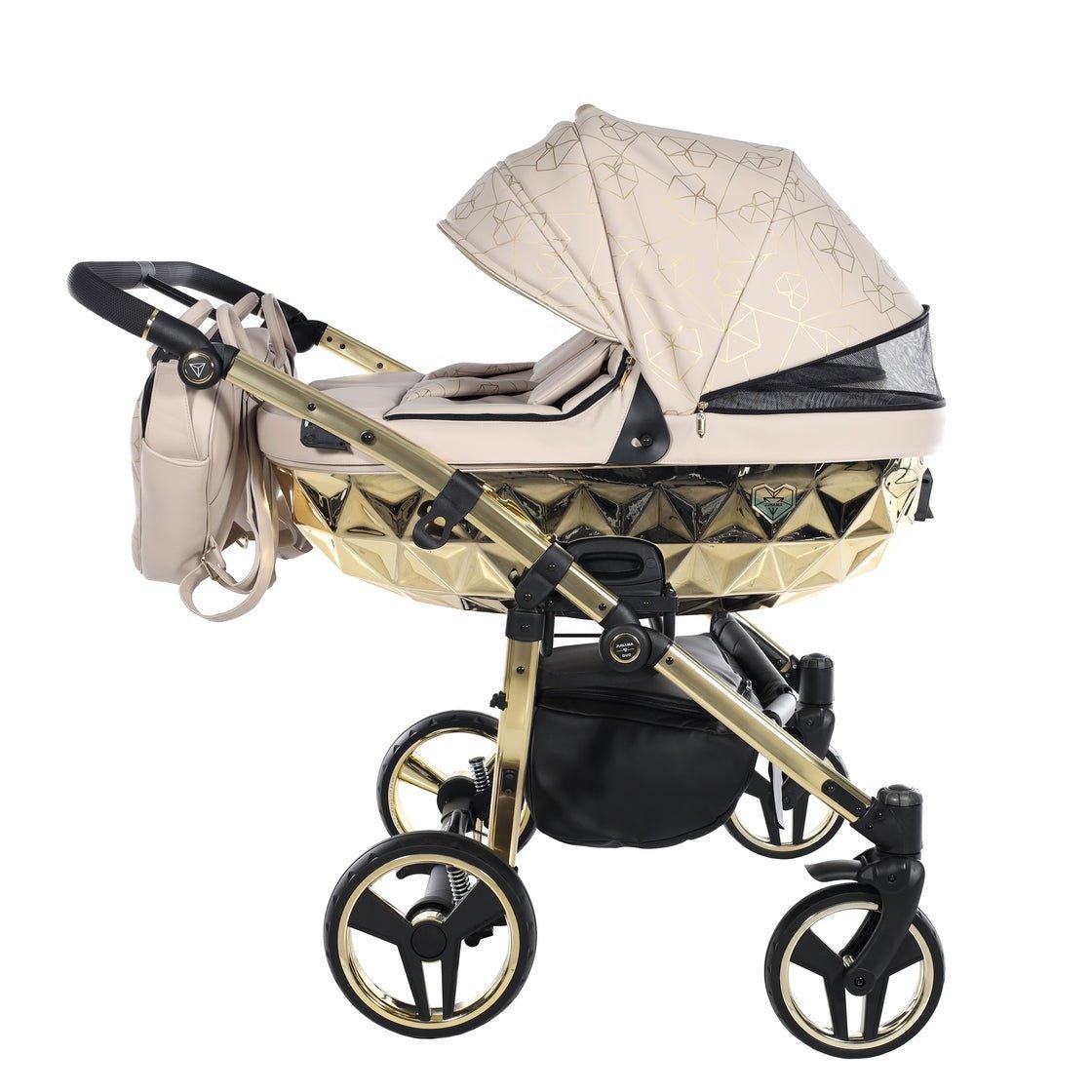 Junama - Heart Duo - Beige/Gold - Bebegui - Cadeiras Auto e Carrinhos