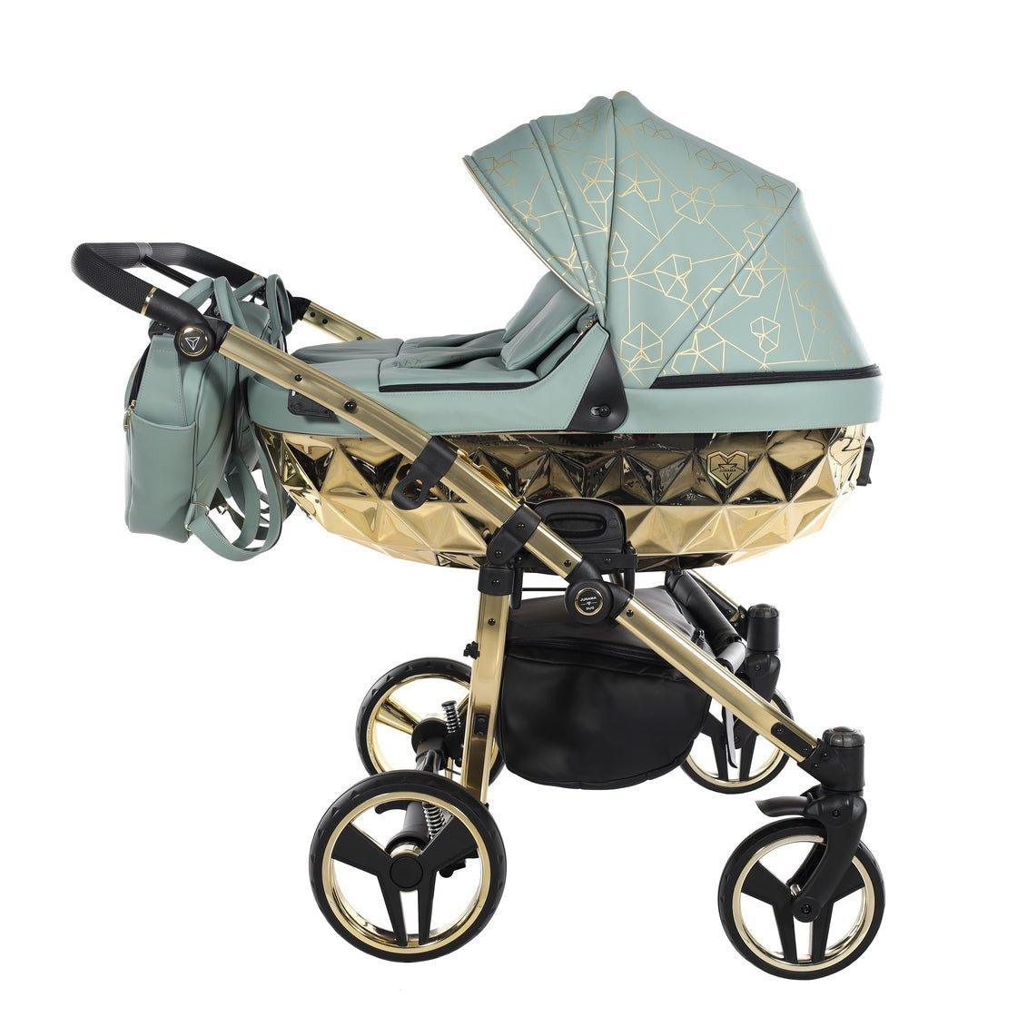 Junama - Heart Duo - Green/Gold - Bebegui - Cadeiras Auto e Carrinhos