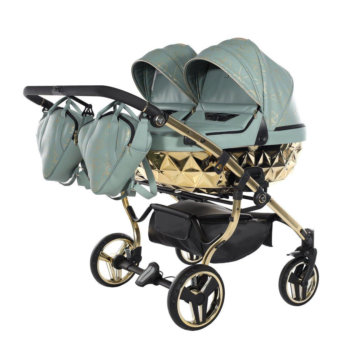 Junama - Heart Duo - Green/Gold - Bebegui - Cadeiras Auto e Carrinhos