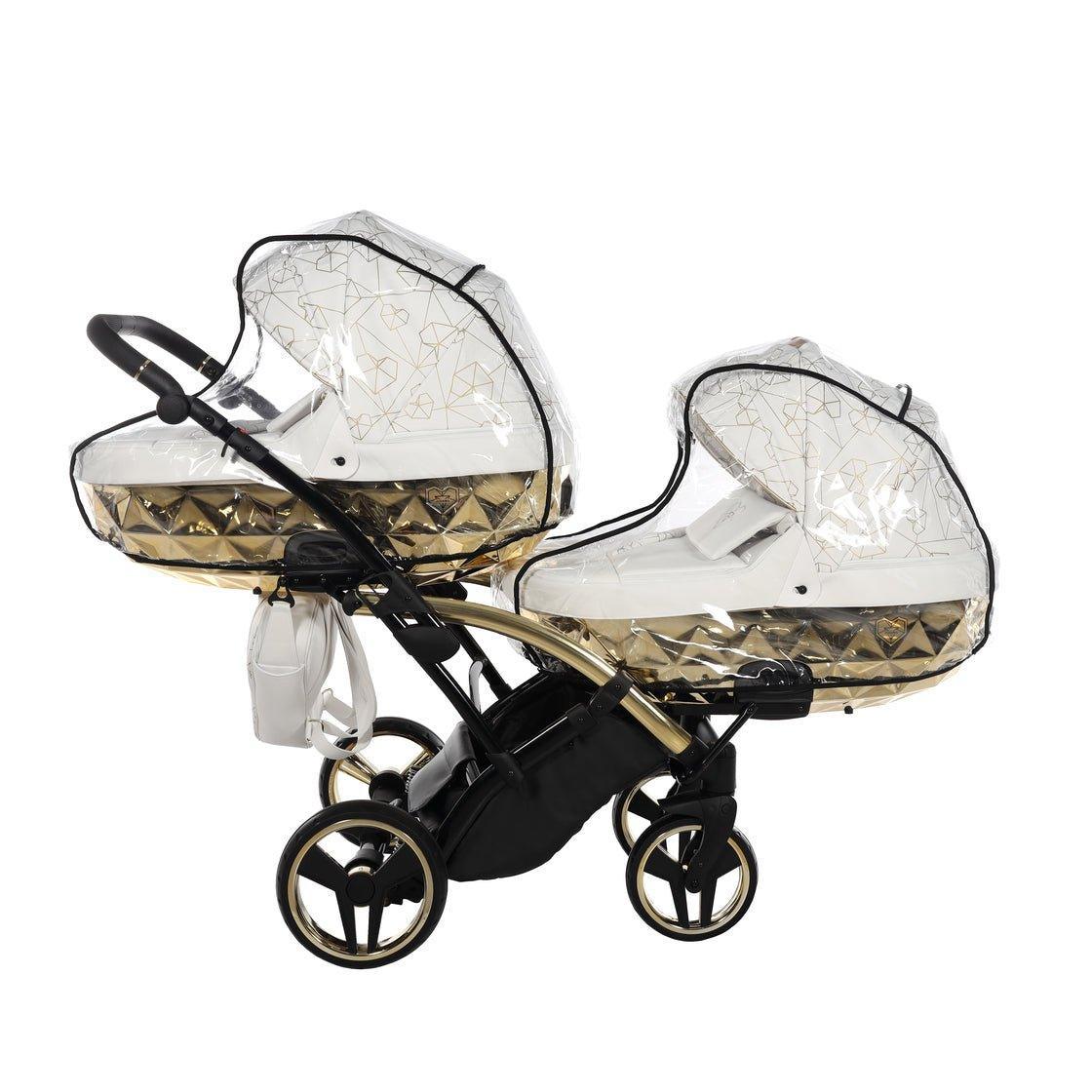 Junama Heart Duo Slim - White/Gold - Bebegui - Cadeiras Auto e Carrinhos