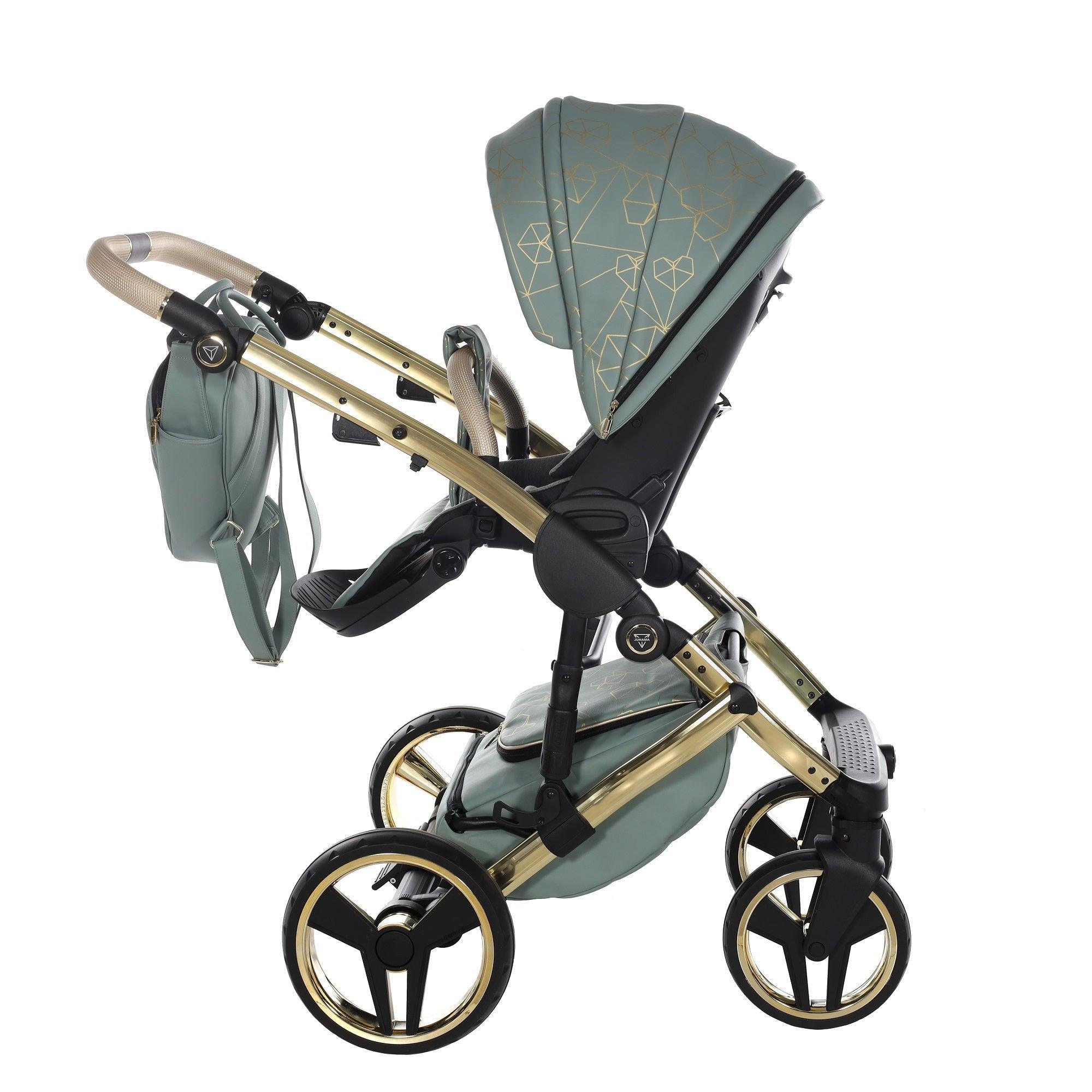 Junama - Heart - Green/Gold - Bebegui - Cadeiras Auto e Carrinhos