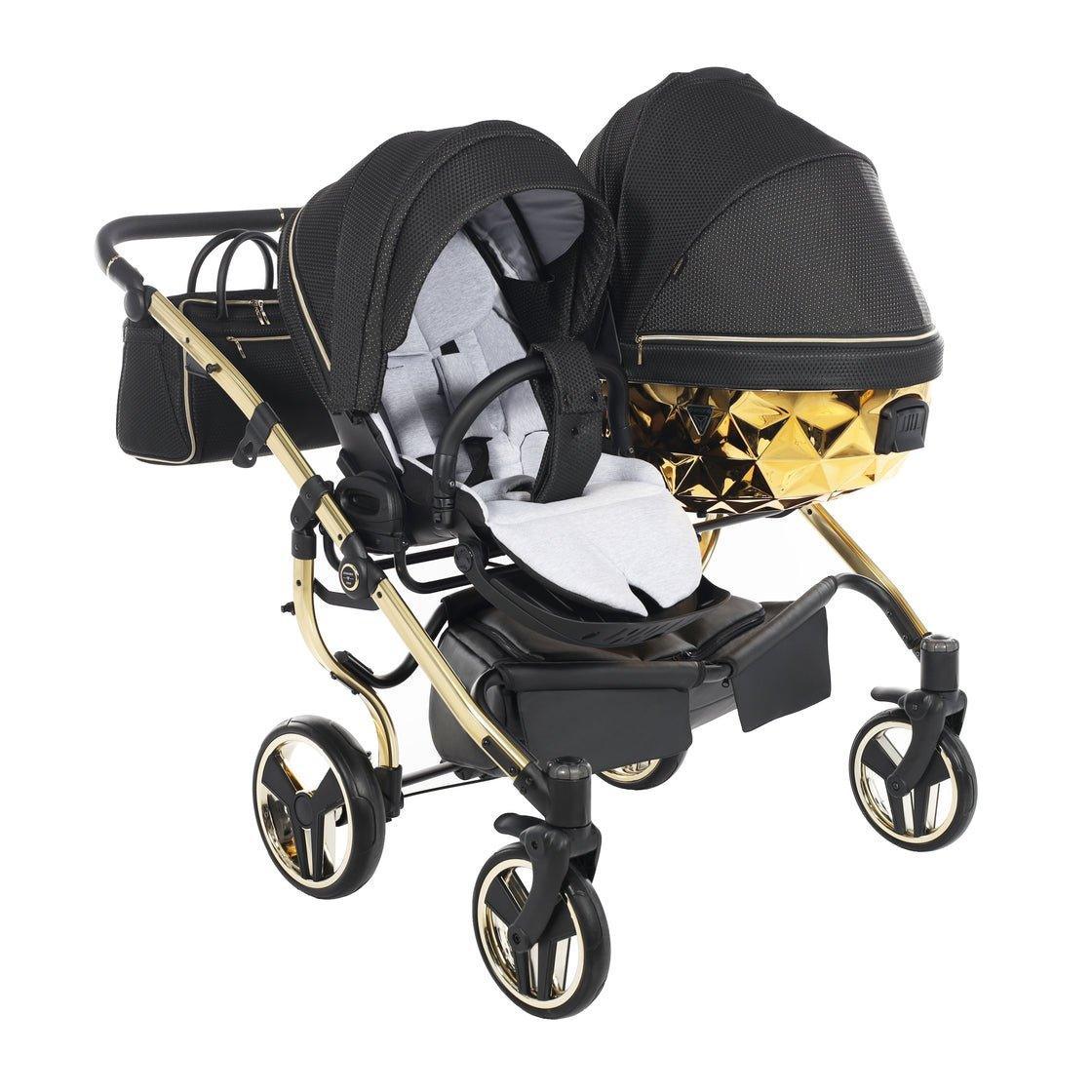 Junama - Mirror Duo - Black/Gold - Bebegui - Cadeiras Auto e Carrinhos