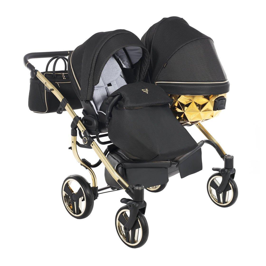 Junama - Mirror Duo - Black/Gold - Bebegui - Cadeiras Auto e Carrinhos