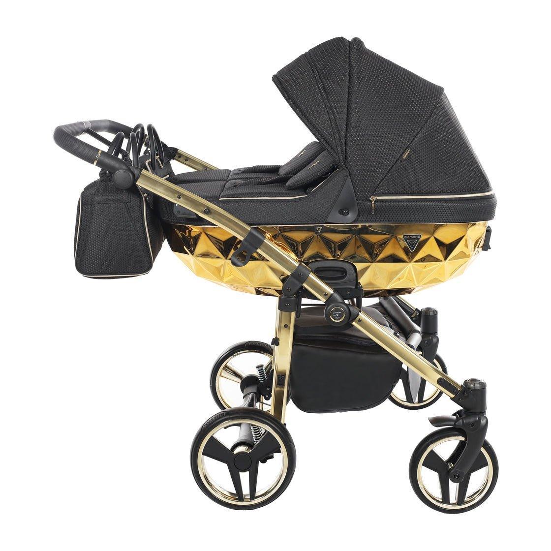 Junama - Mirror Duo - Black/Gold - Bebegui - Cadeiras Auto e Carrinhos
