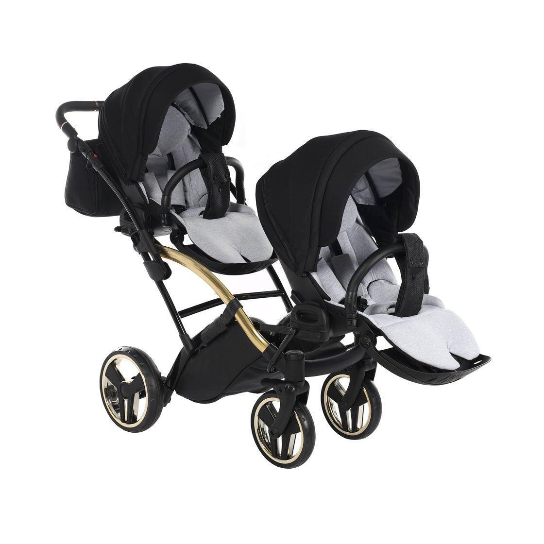 Junama S-Line Duo Slim - Black/Gold - Bebegui - Cadeiras Auto e Carrinhos