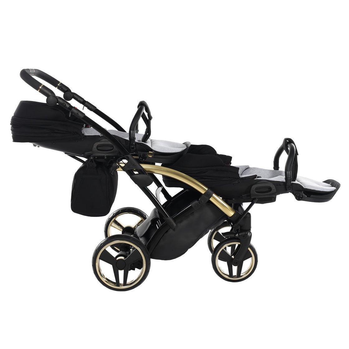 Junama S-Line Duo Slim - Black/Gold - Bebegui - Cadeiras Auto e Carrinhos