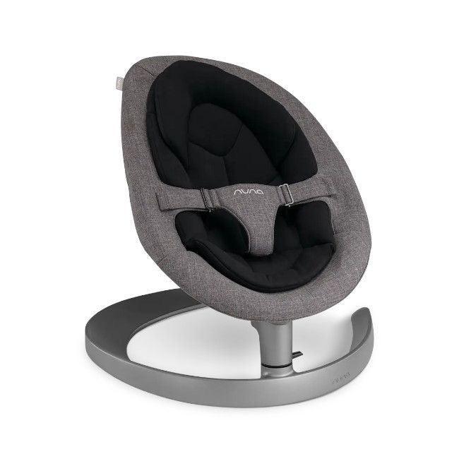 Nuna LEAF GROW com Arco de Brinquedos - Charcoal - Bebegui - Cadeiras Auto e Carrinhos