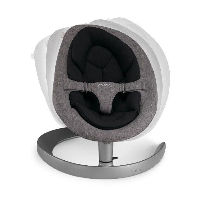 Nuna LEAF GROW com Arco de Brinquedos - Charcoal - Bebegui - Cadeiras Auto e Carrinhos