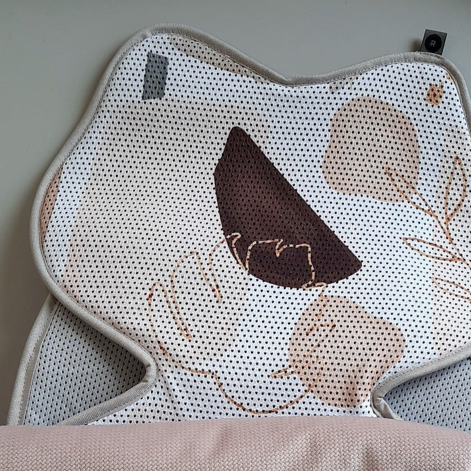 Rollersy Air Layer - Colchão Anti Transpirante - M - Grupo 1/2 e 2/3 - Gold Dust Rose - Bebegui - Cadeiras Auto e Carrinhos