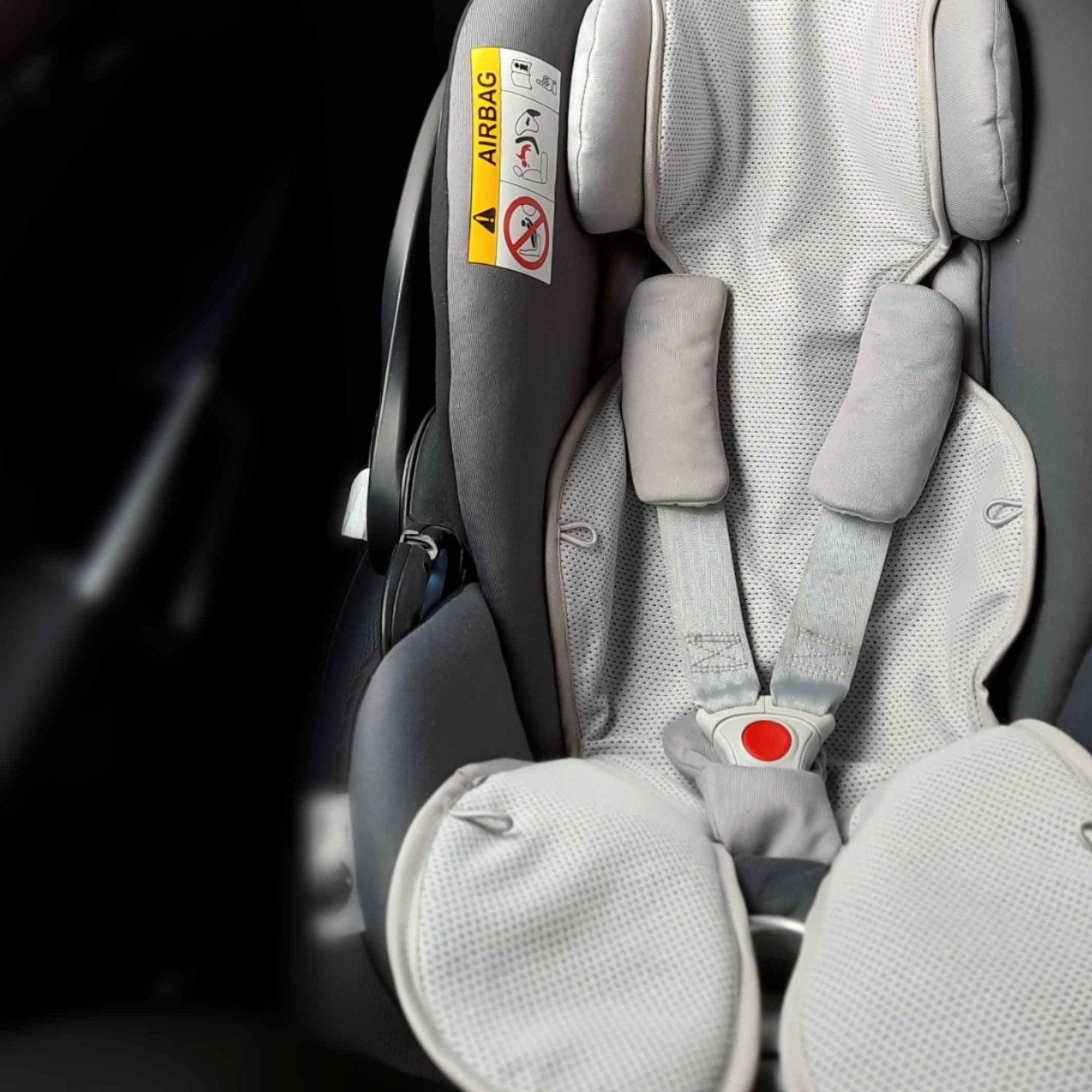 Rollersy Air Layer - Colchão Anti Transpirante - S - Grupo 0+/1 - Foggy Grey - Bebegui - Cadeiras Auto e Carrinhos