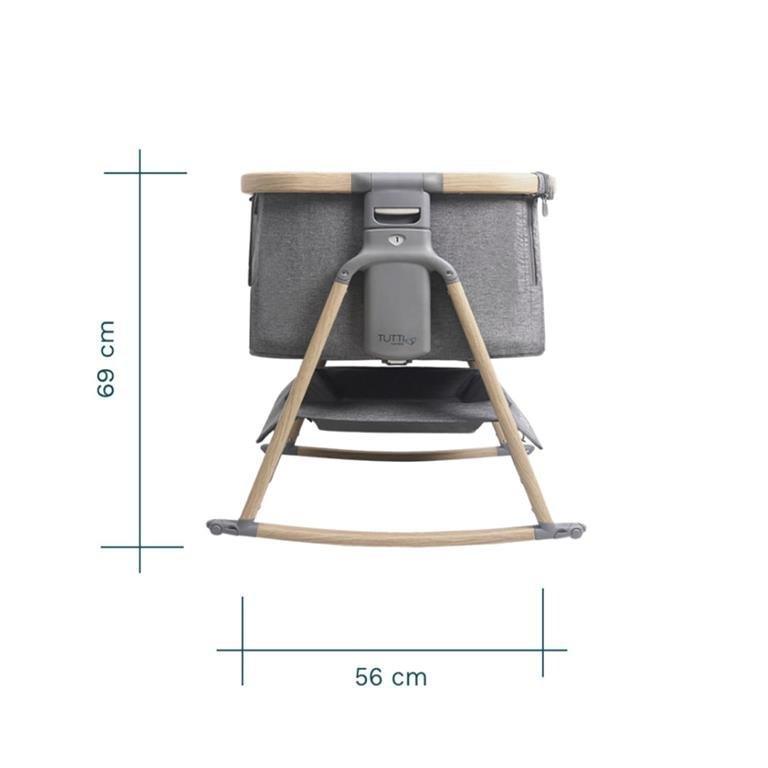 Tutti Bambini - Cozee Oak - Charcoal / Lunar - Bebegui - Cadeiras Auto e Carrinhos