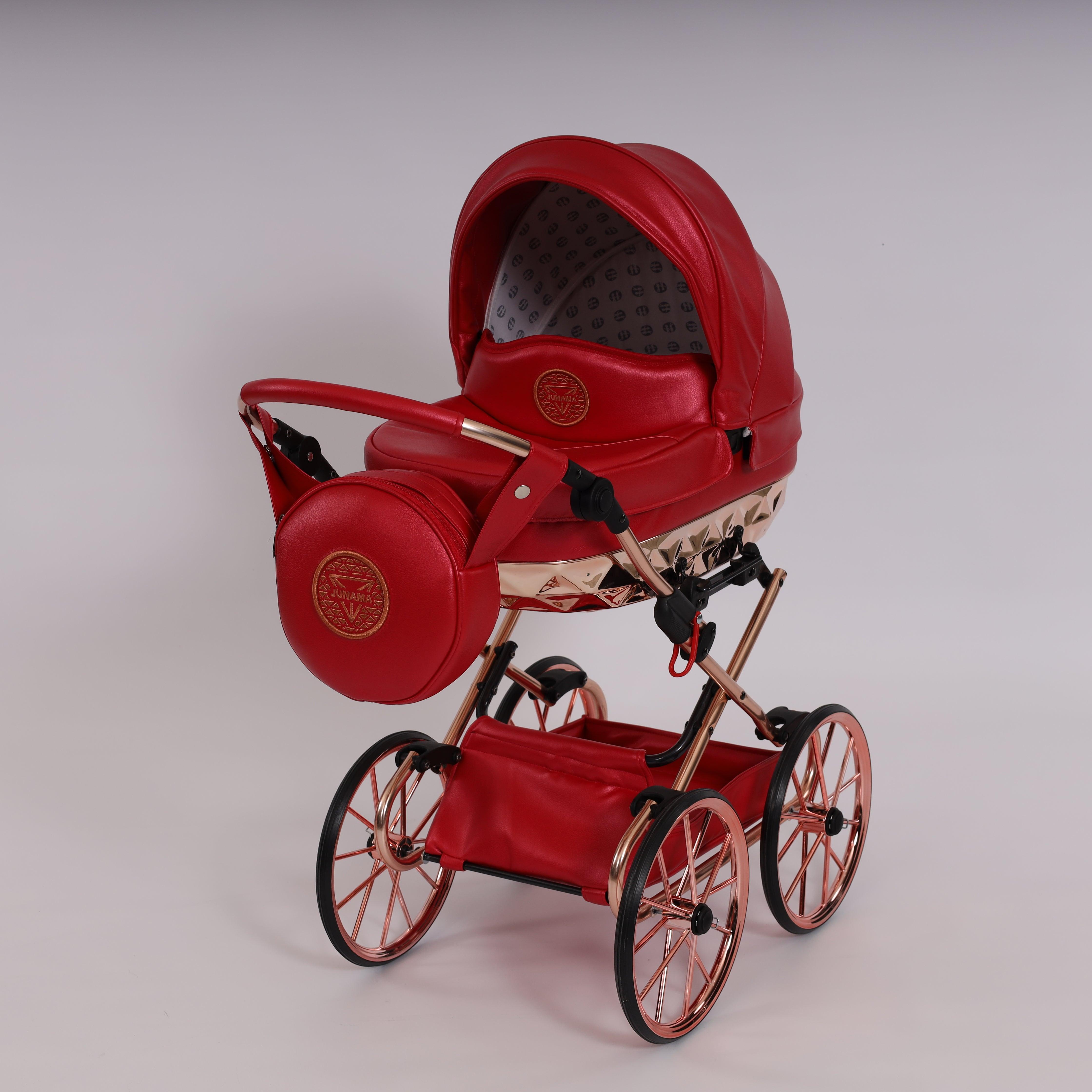 Junama - Carrinho de Bonecas com Malinha  - Mini Hand Craft Rudolf