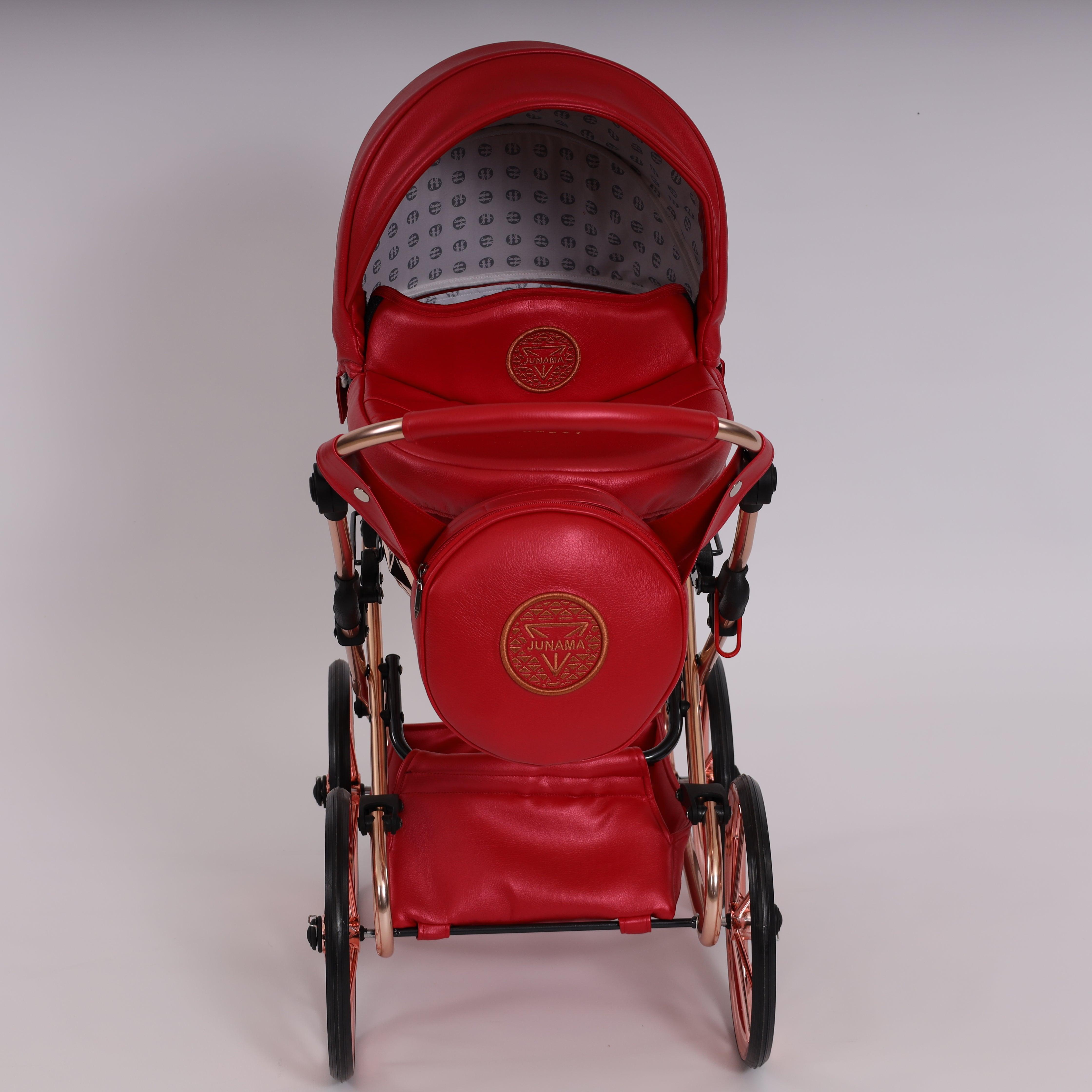 Junama - Carrinho de Bonecas com Malinha  - Mini Hand Craft Rudolf
