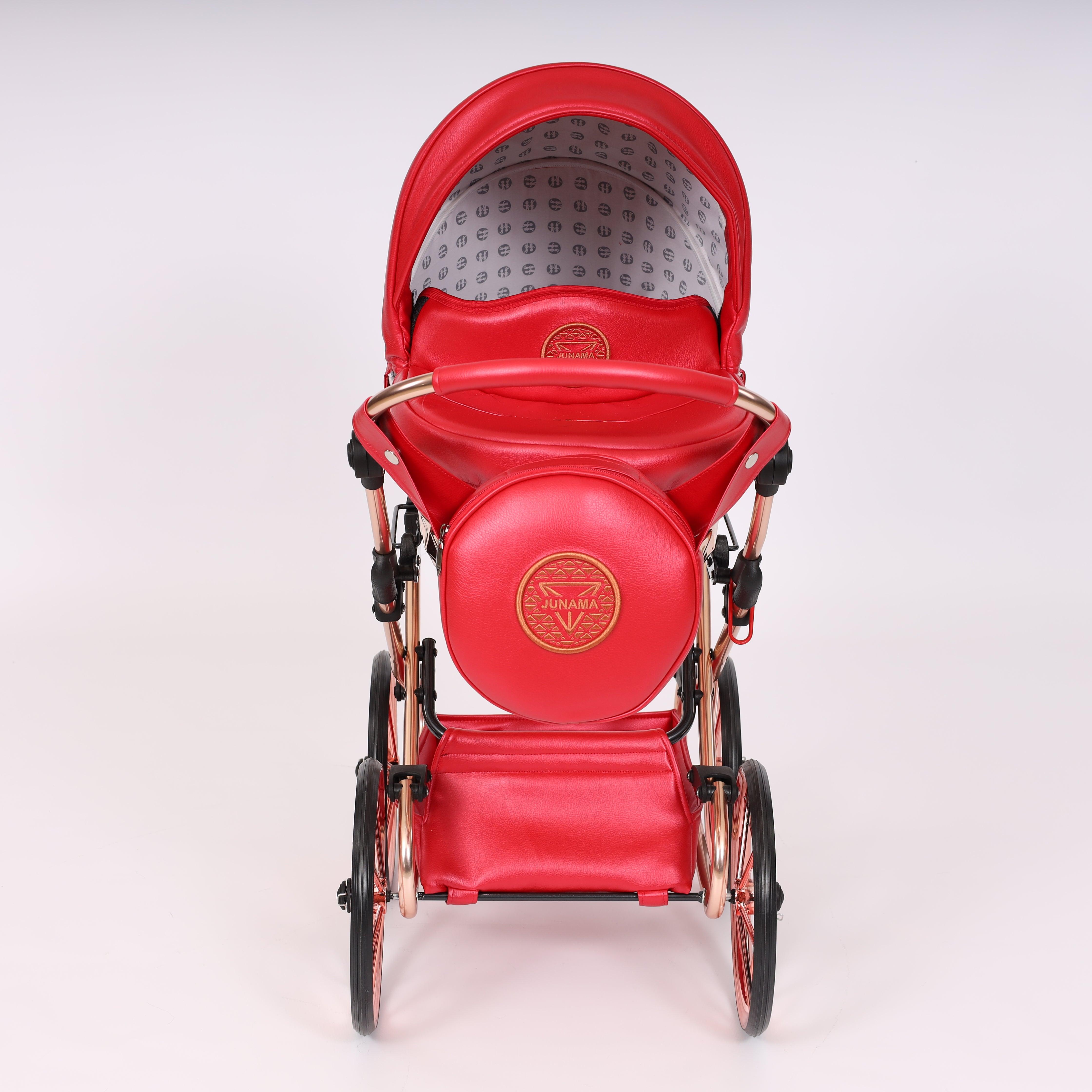 Junama - Carrinho de Bonecas com Malinha  - Mini Hand Craft Rudolf