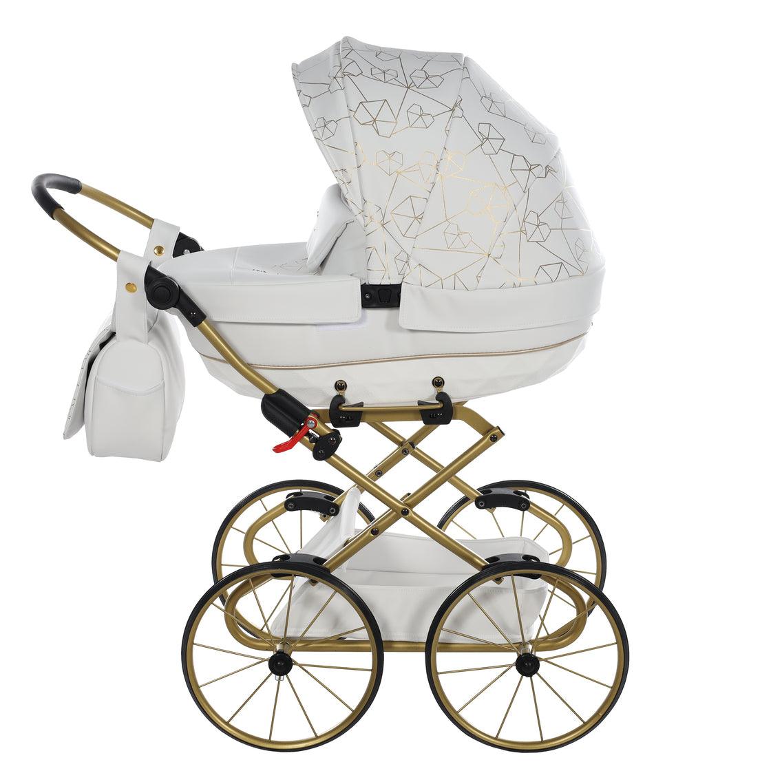 Junama - Carrinho de brincar com malinha - Mini Heart - White