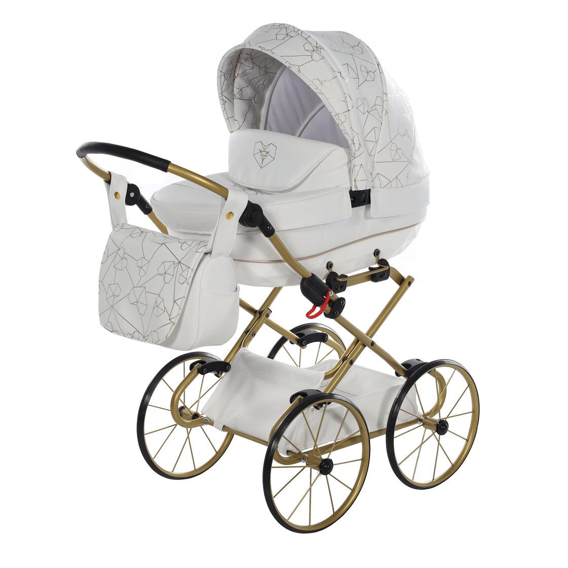 Junama - Carrinho de brincar com malinha - Mini Heart - White