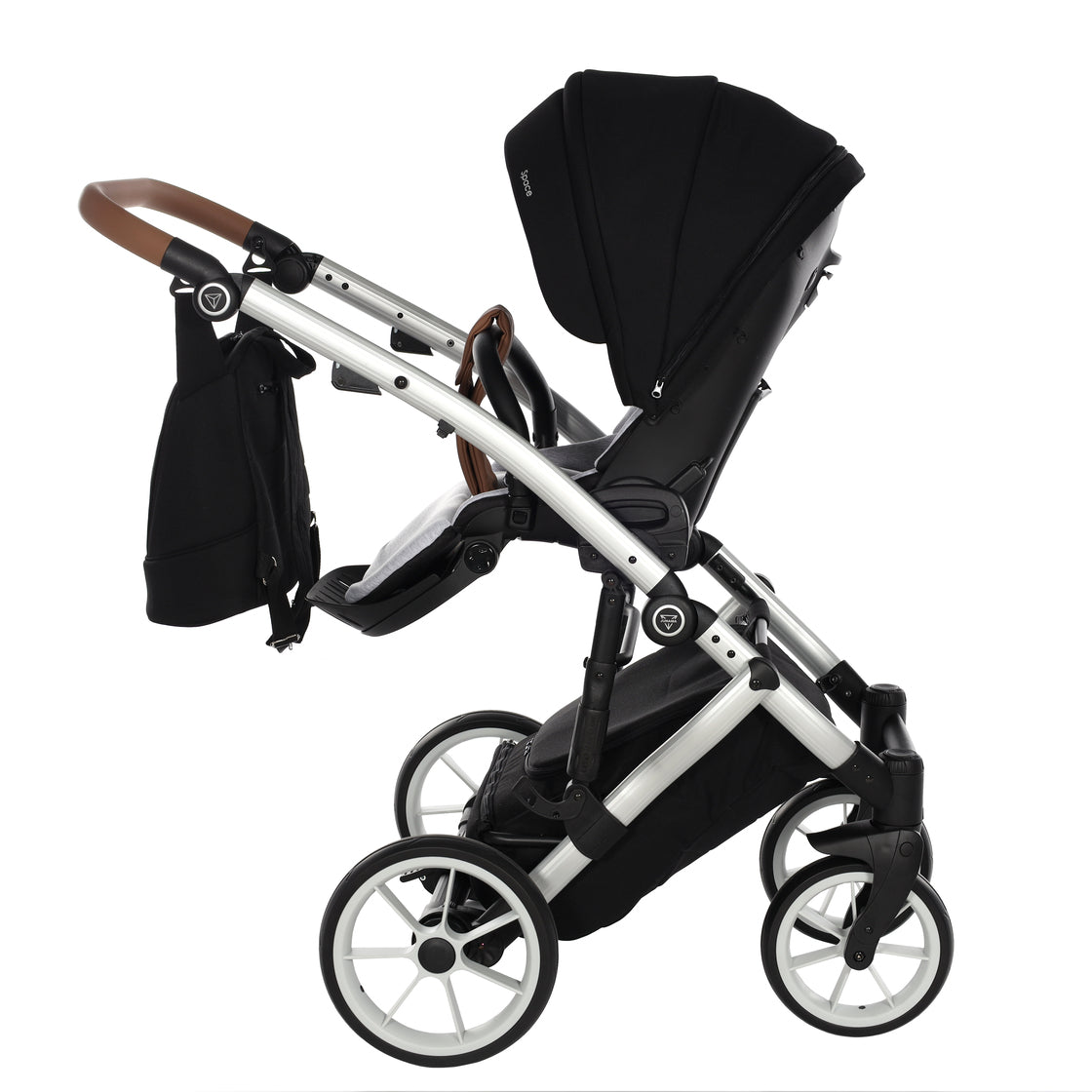 Junama - SPACE - Black  2x1 (Tecido)